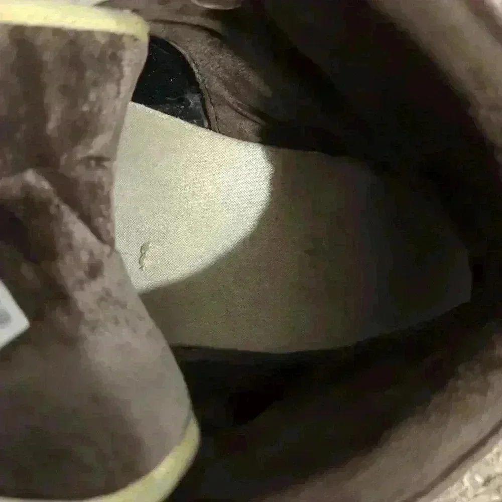 Adidas "Respect Me" shoes, white, brown and yellow, size 7 - Picture 7 of 9